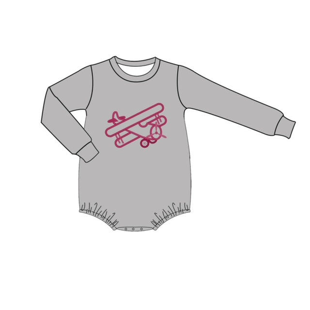 Pink airplane bubble