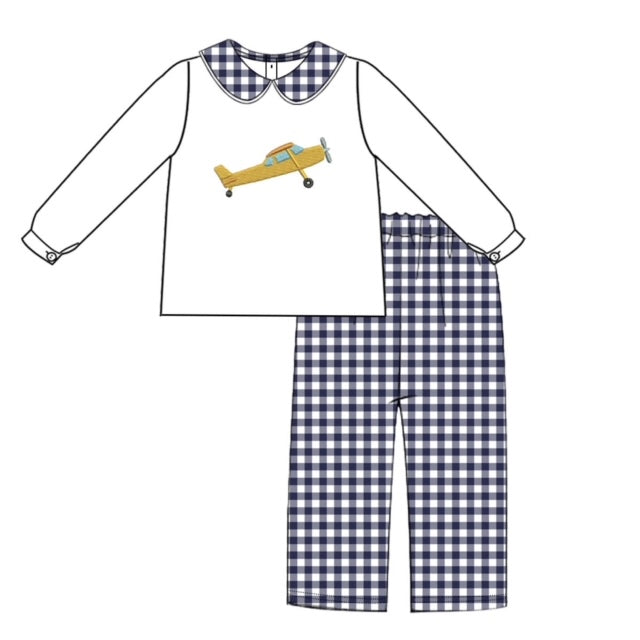 Boy's airplane set