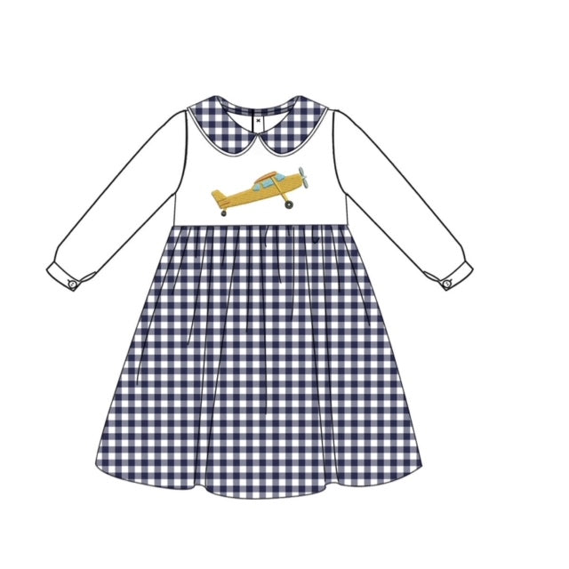 Girl's airplane dress